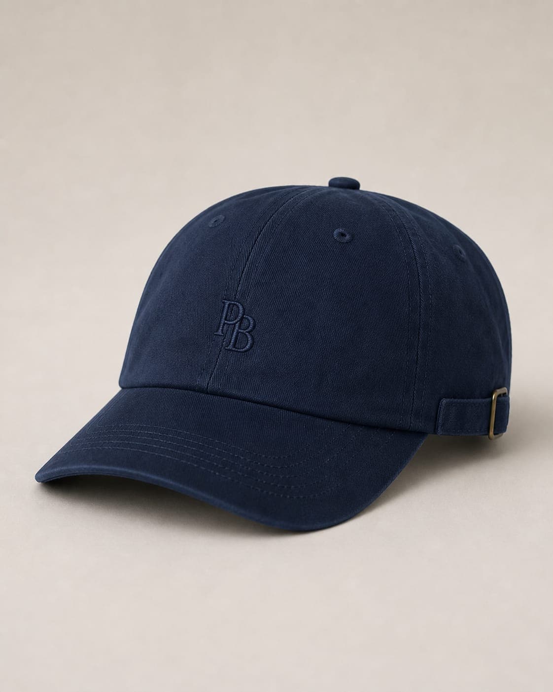 Unstructured Dad Hat - Stone - View 2