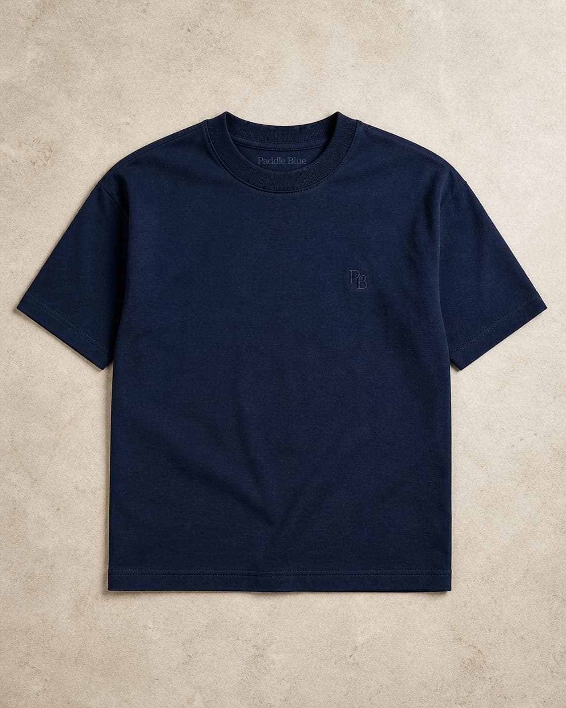 Heavyweight Crew Neck - Navy - View 2