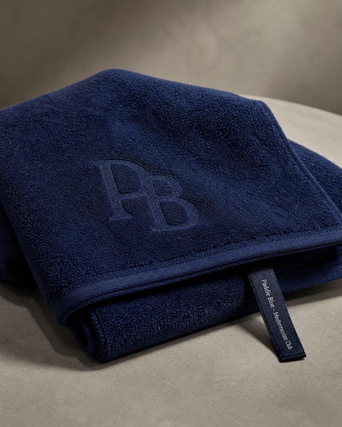 Oversized Jacquard Towel - Cream - View 1