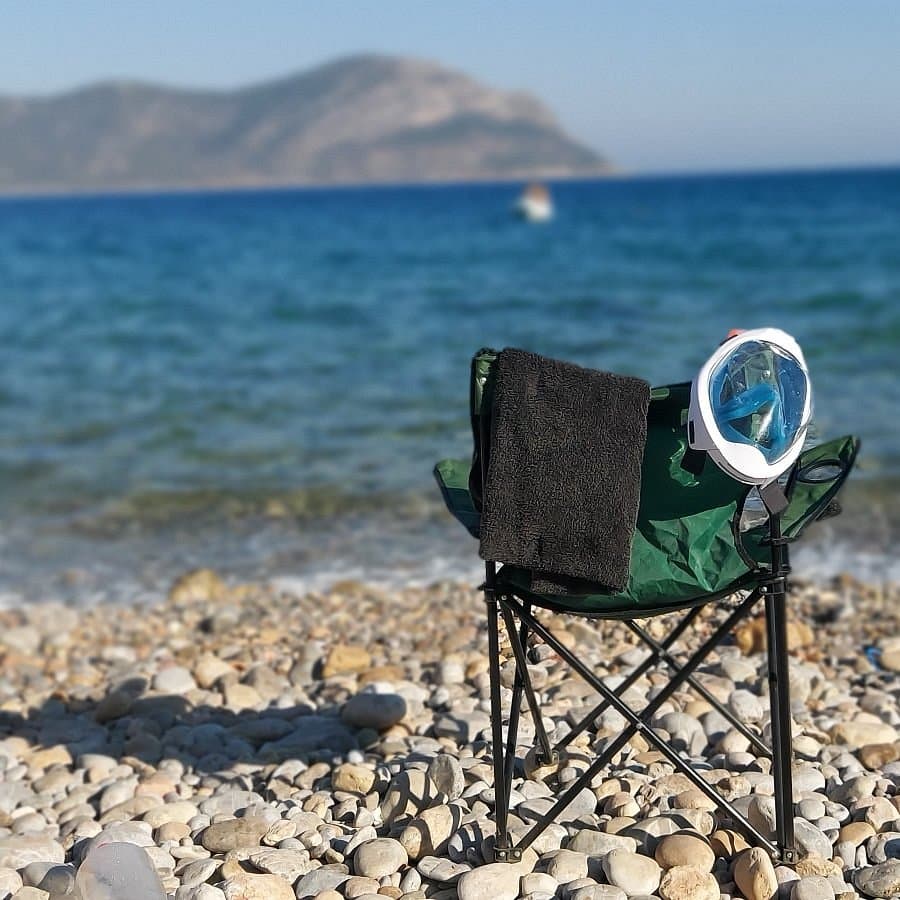 Weiter Blick auf die Bucht von Tisan